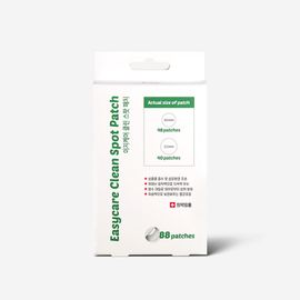 PRRETI Easycare Clean Spot Patch 88 Patches Hydrocolloid Blemish Shield for Acne and Trouble Care Quasi-Drug _ Made in Korea